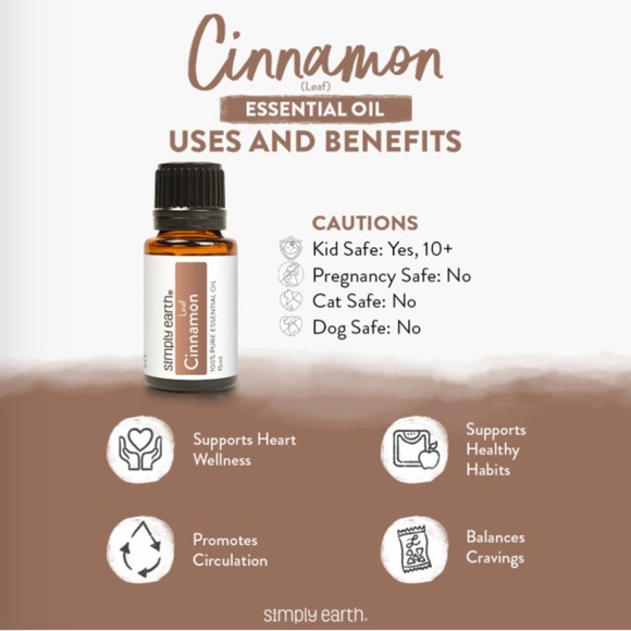 Simply Earth Cinnamon Essential Oil - Picture 3 of 6